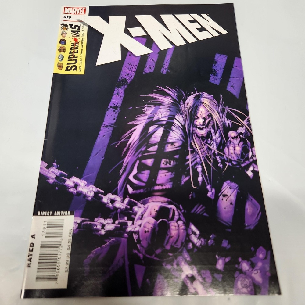 Marvel Comic X-Men Supernovas Lot 188-193 Plus Gift‎ Wild Kingdom, and Issue 207
